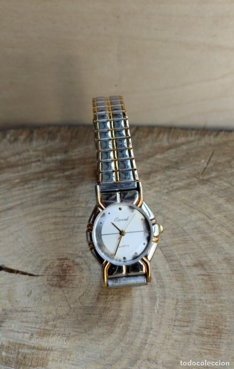 Relojes: Reloj vintage Carvel Quartz con correa. - Foto 1