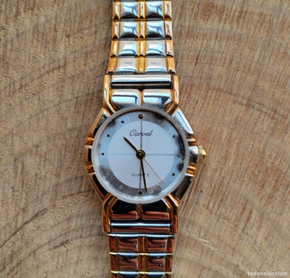 Relojes: Reloj vintage Carvel Quartz con correa. - Foto 3