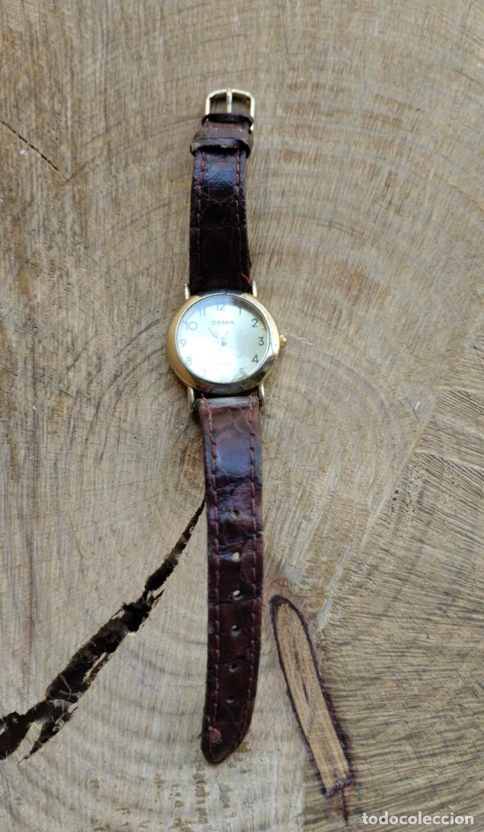 Relojes: Reloj vintage DEMA Quartz con correa. - Foto 3