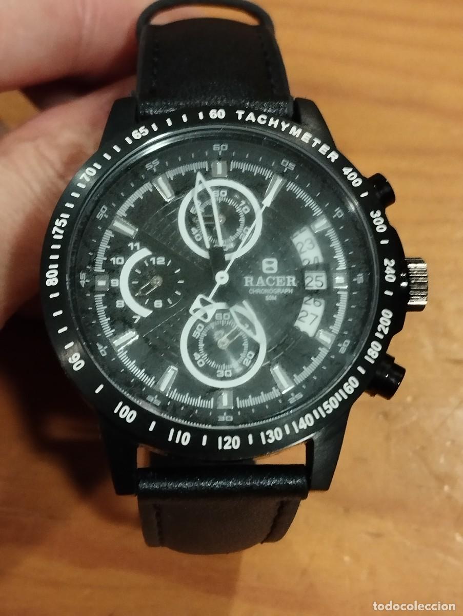 Relojes: RELOJ RACER QUARTZ CON CAJA ORIGINAL Y DOCUMENTACI&Oacute;N. FUNCIONA. - Foto 6