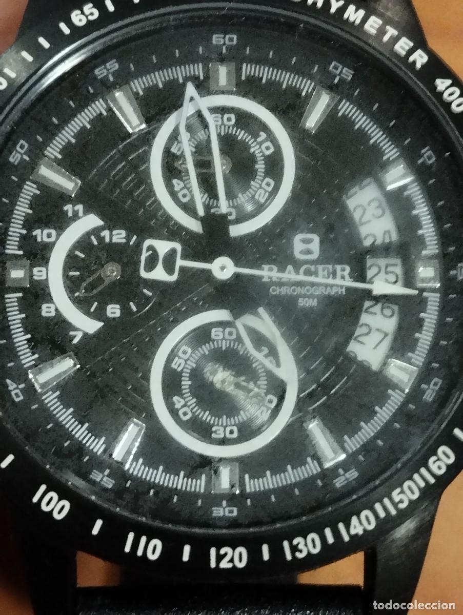 Relojes: RELOJ RACER QUARTZ CON CAJA ORIGINAL Y DOCUMENTACI&Oacute;N. FUNCIONA. - Foto 7