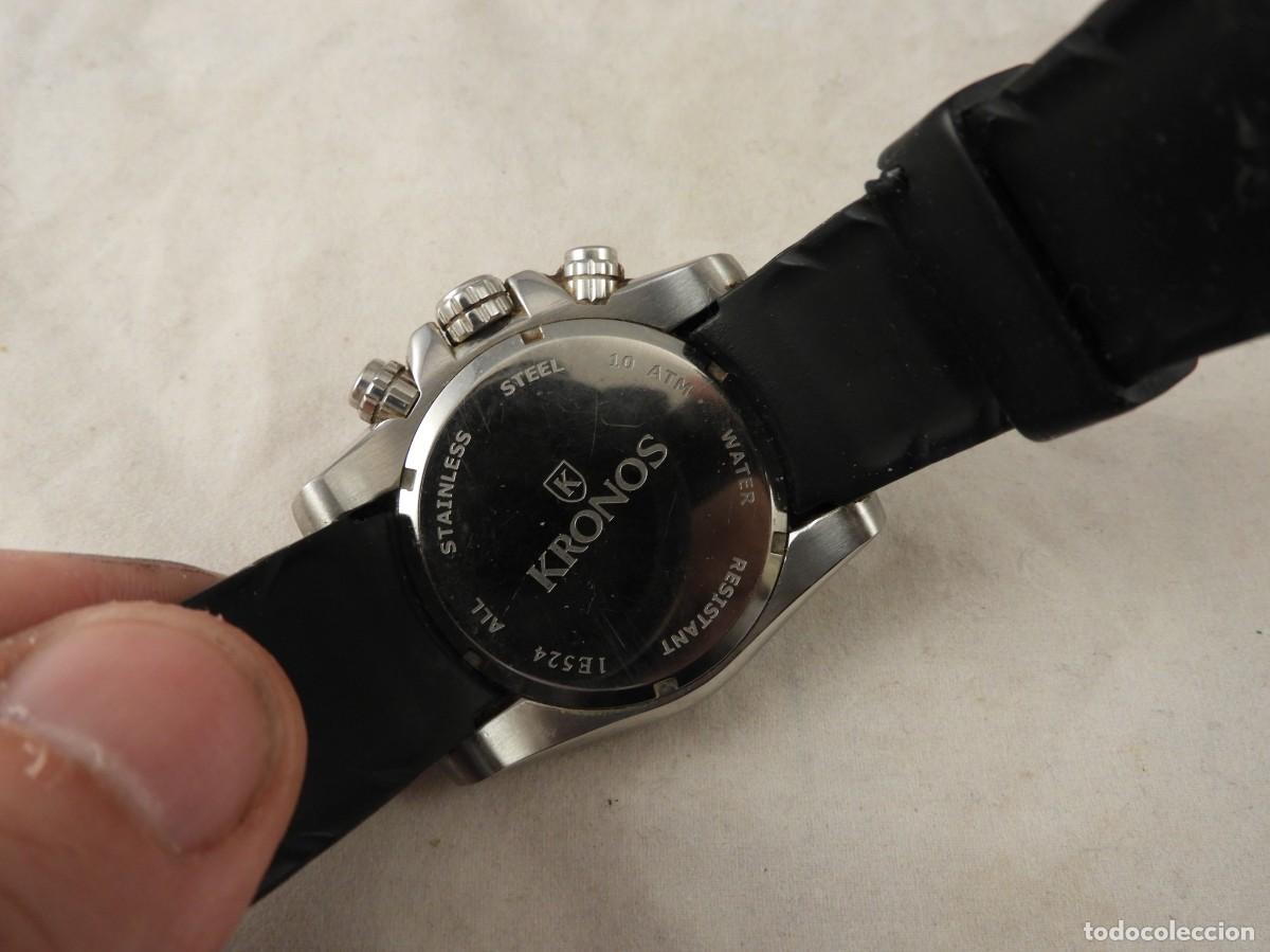 Relojes: RELOJ JUVENIL KRONOS DE ACERO. FUNCIONA - Foto 3