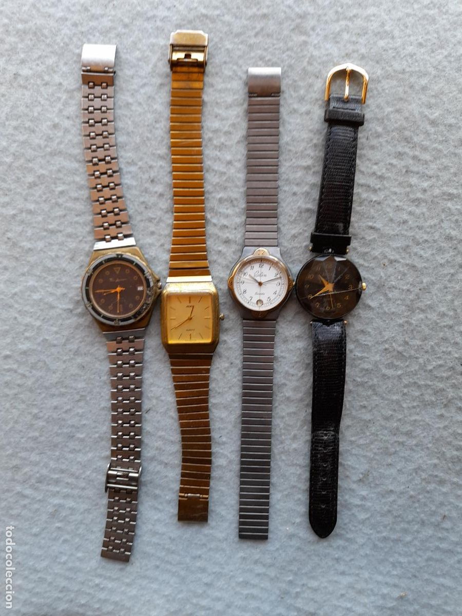 Relojes: Lote de 4 Relojes de Cuarzo. - Foto 1