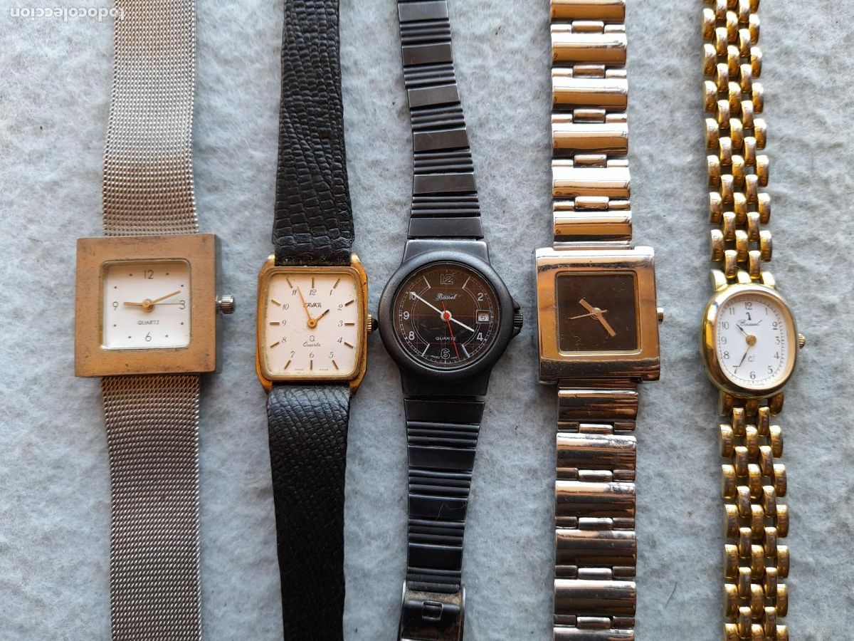 Relojes: Lote de 5 Relojes de Cuarzo para Dama. - Foto 12