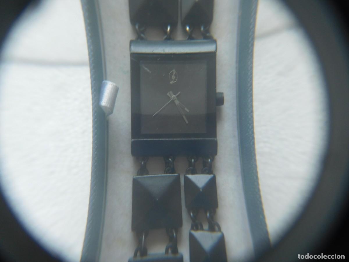 Relojes: RELOJ DE SE&Ntilde;ORA MARCA CORREA DE CRISTAL - Foto 2