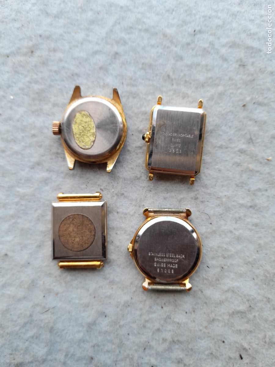 Relojes: Lote de 4 Relojes de Cuarzo para Dama. - Foto 2