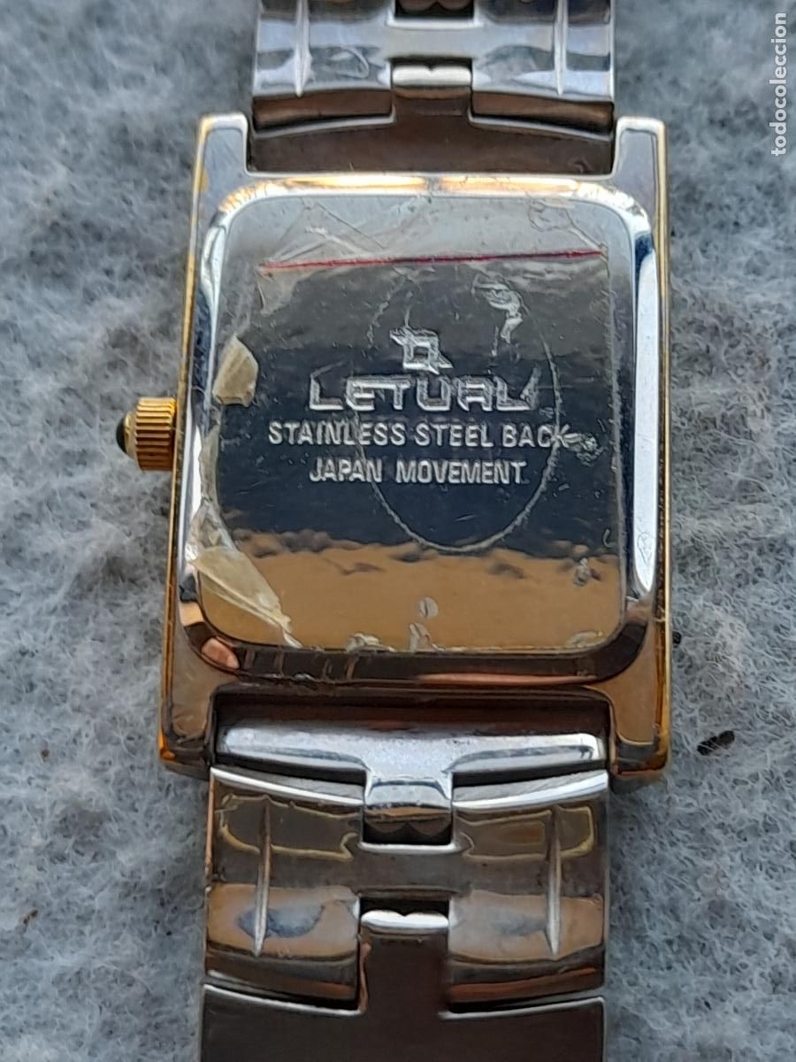 Relojes: Reloj Marca Letual de Cuarzo. Funcionando. - Foto 8