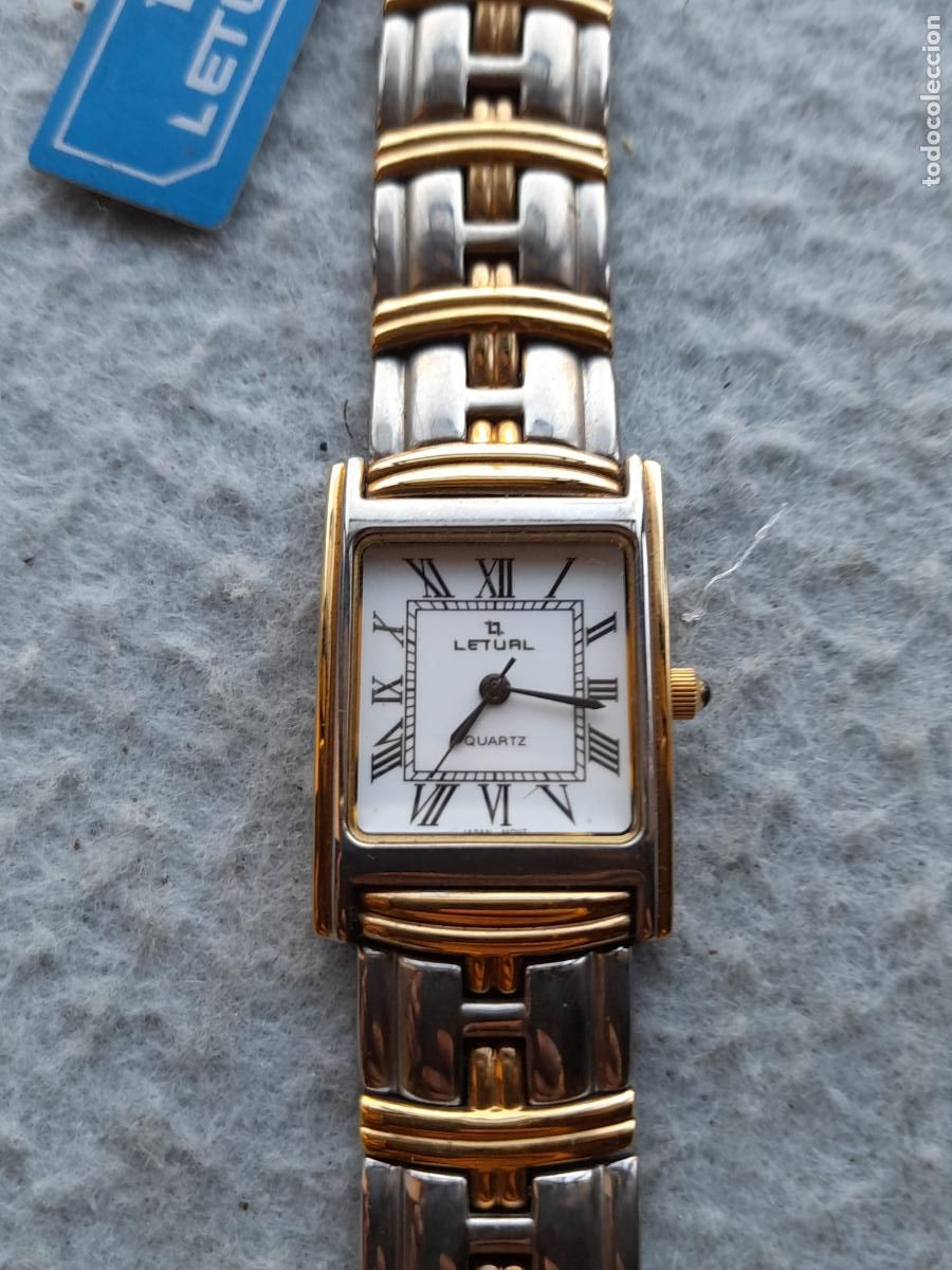 Relojes: Reloj Marca Letual de Cuarzo. Funcionando. - Foto 1