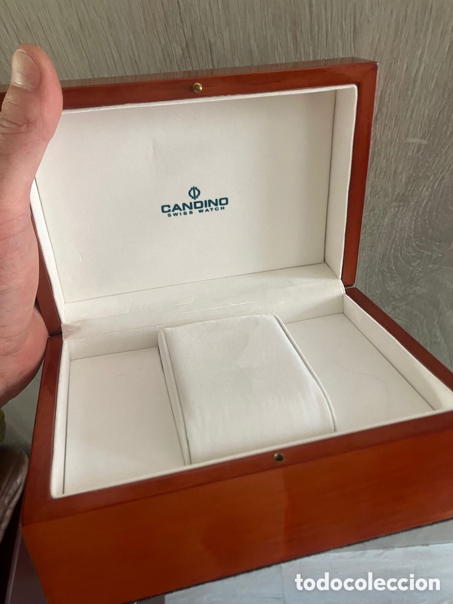 Relojes: Estuche reloj candino suizo de madera - Foto 5
