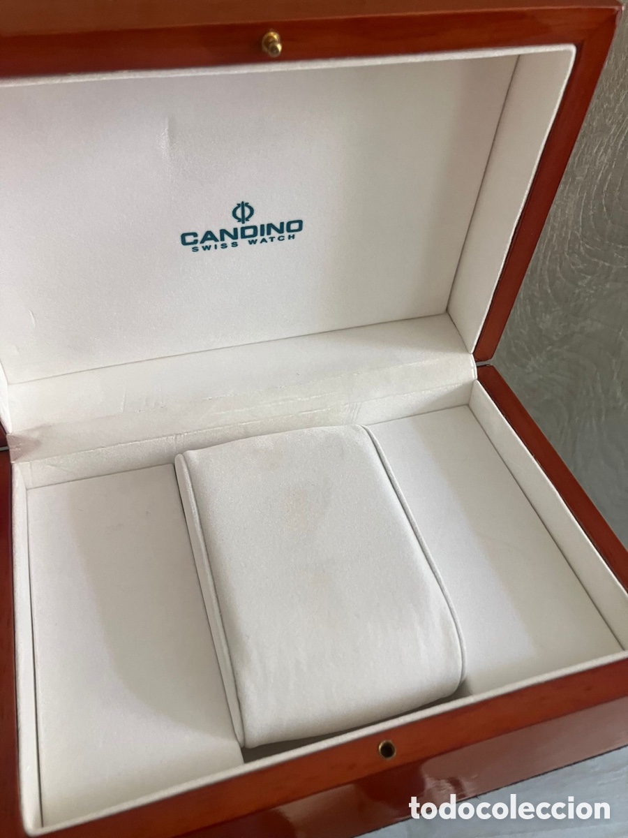 Relojes: Estuche reloj candino suizo de madera - Foto 8