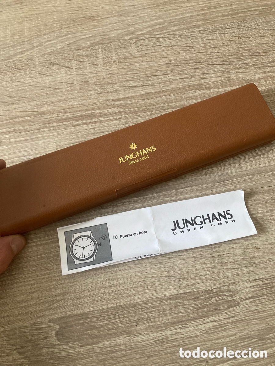 Relojes: Estuche reloj junghans con instrucciones - Foto 2