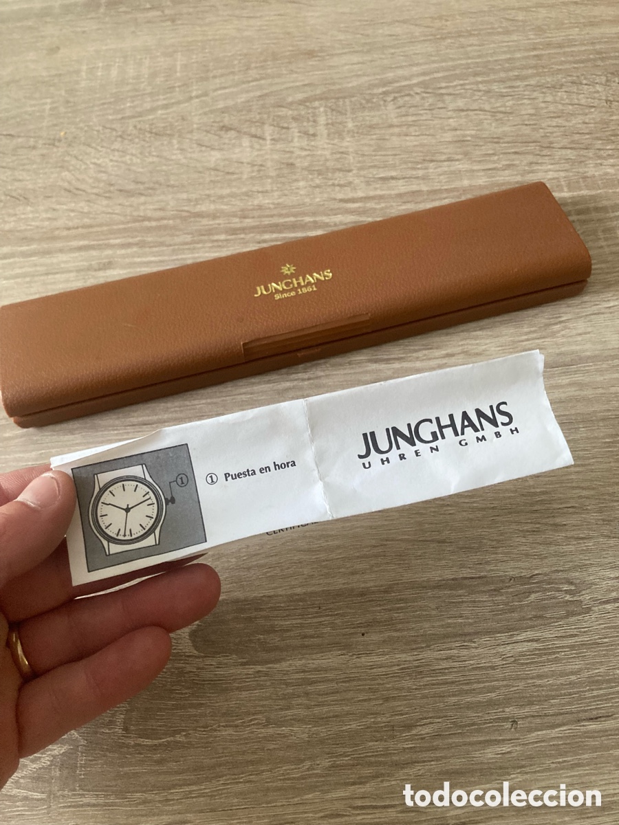 Relojes: Estuche reloj junghans con instrucciones - Foto 6
