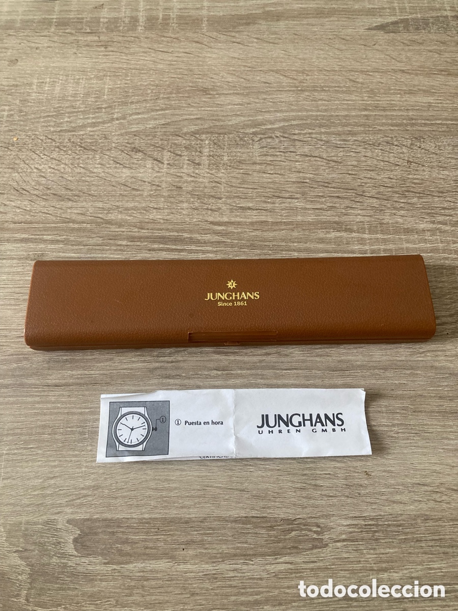 Relojes: Estuche reloj junghans con instrucciones - Foto 1