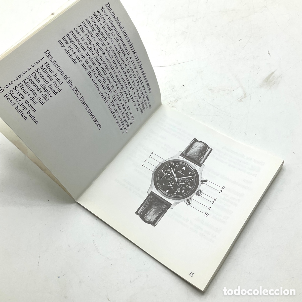 Relojes: IWC Ref. 3741 documento de reloj A00837/06.01 &ldquo;&rdquo; - Foto 4