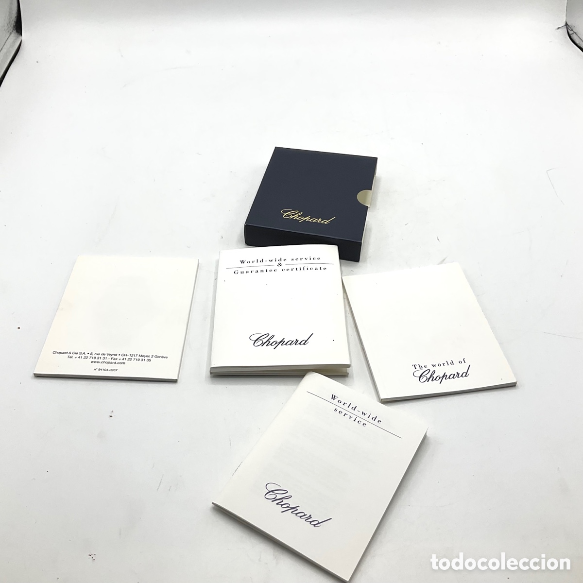 Relojes: CHOPARD documentos de reloj - certificado garant&iacute;a &ldquo;&rdquo; - Foto 5