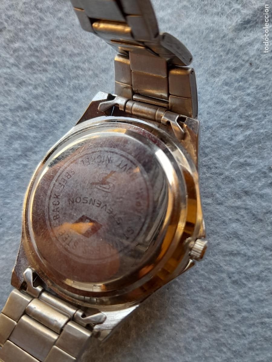 Relojes: Reloj Marca Stevenson de Cuarzo para Caballero. - Foto 6