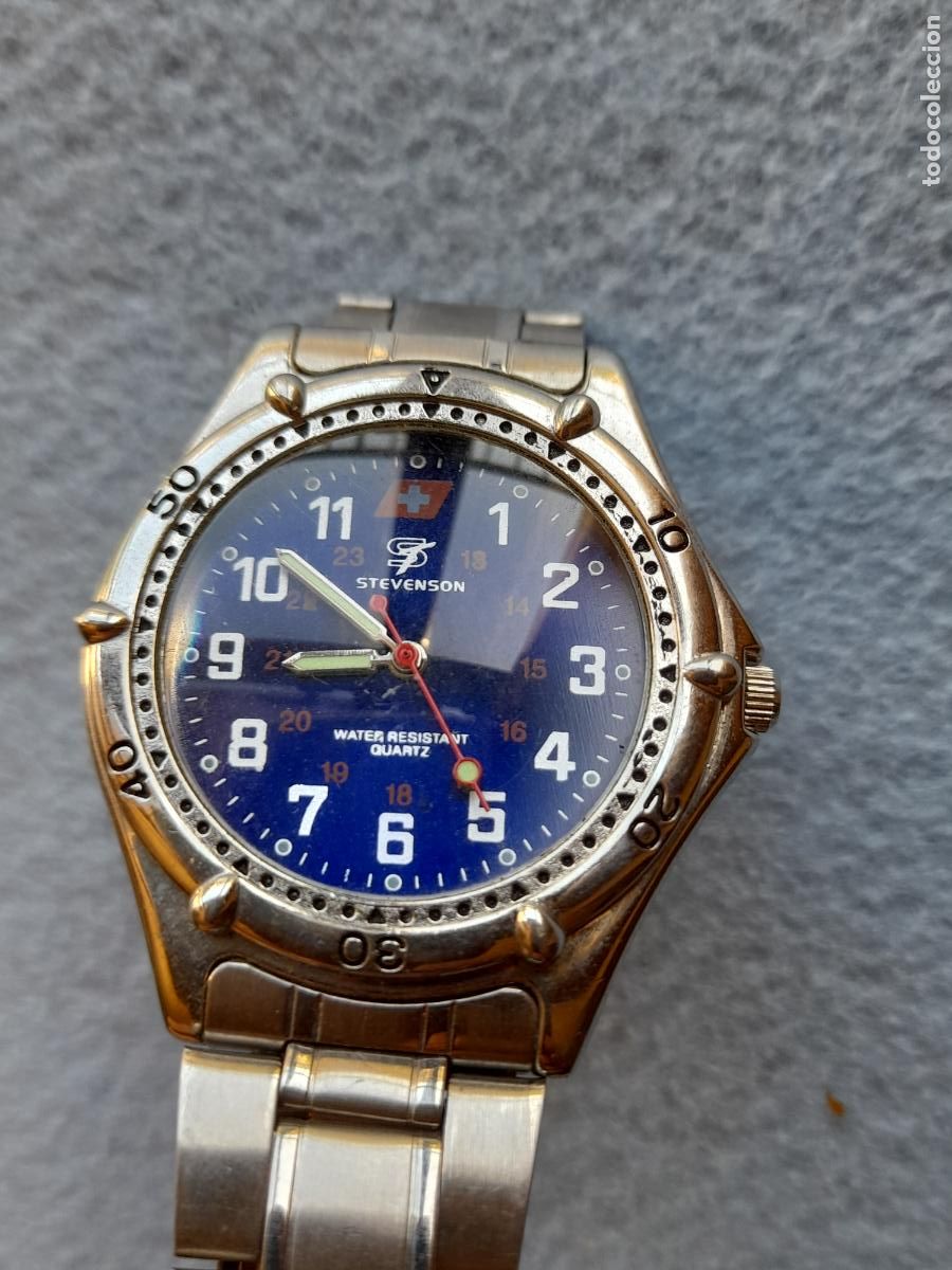 Relojes: Reloj Marca Stevenson de Cuarzo para Caballero. - Foto 7