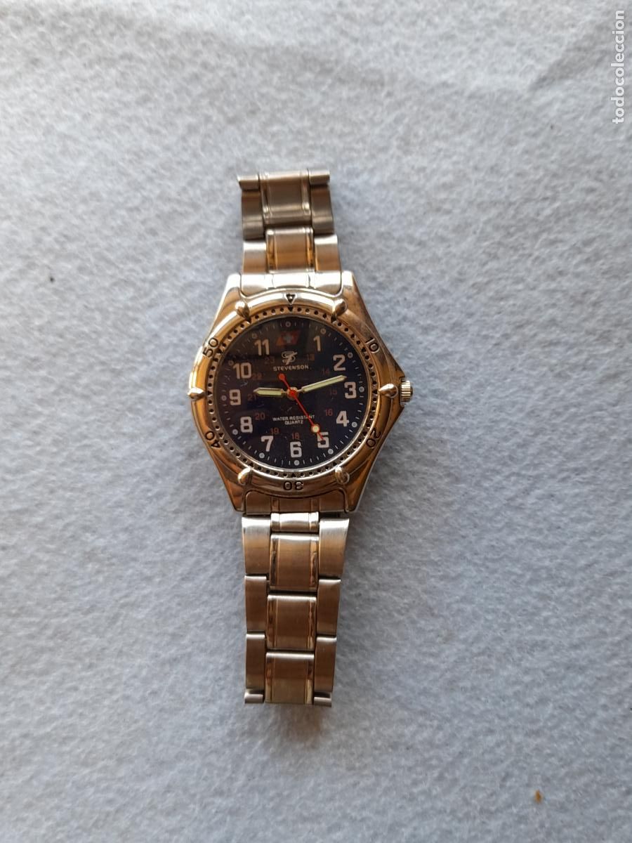 Relojes: Reloj Marca Stevenson de Cuarzo para Caballero. - Foto 1