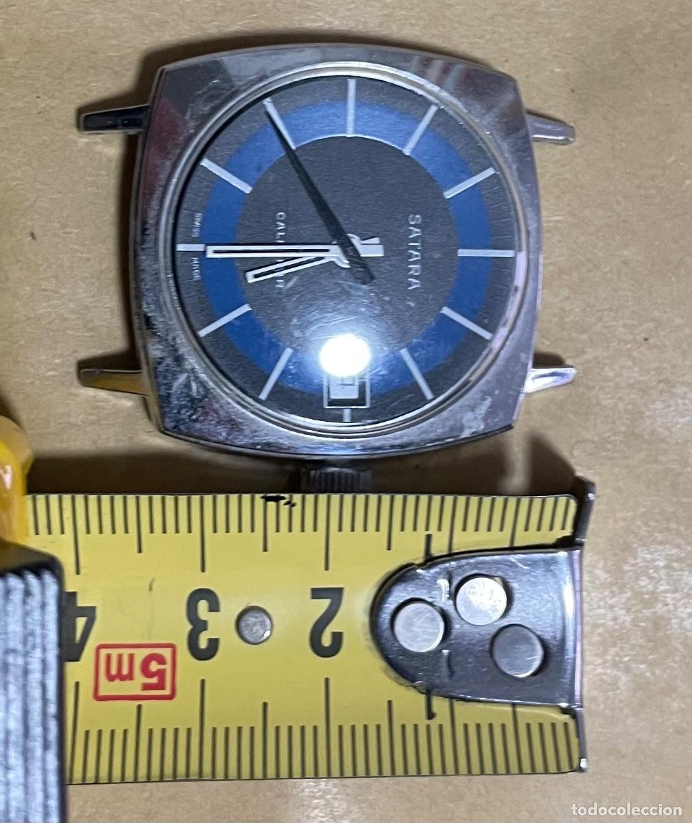 Relojes: RELOJ CUERDA VINTAGE SATARA, FUNCIONANDO - Foto 4