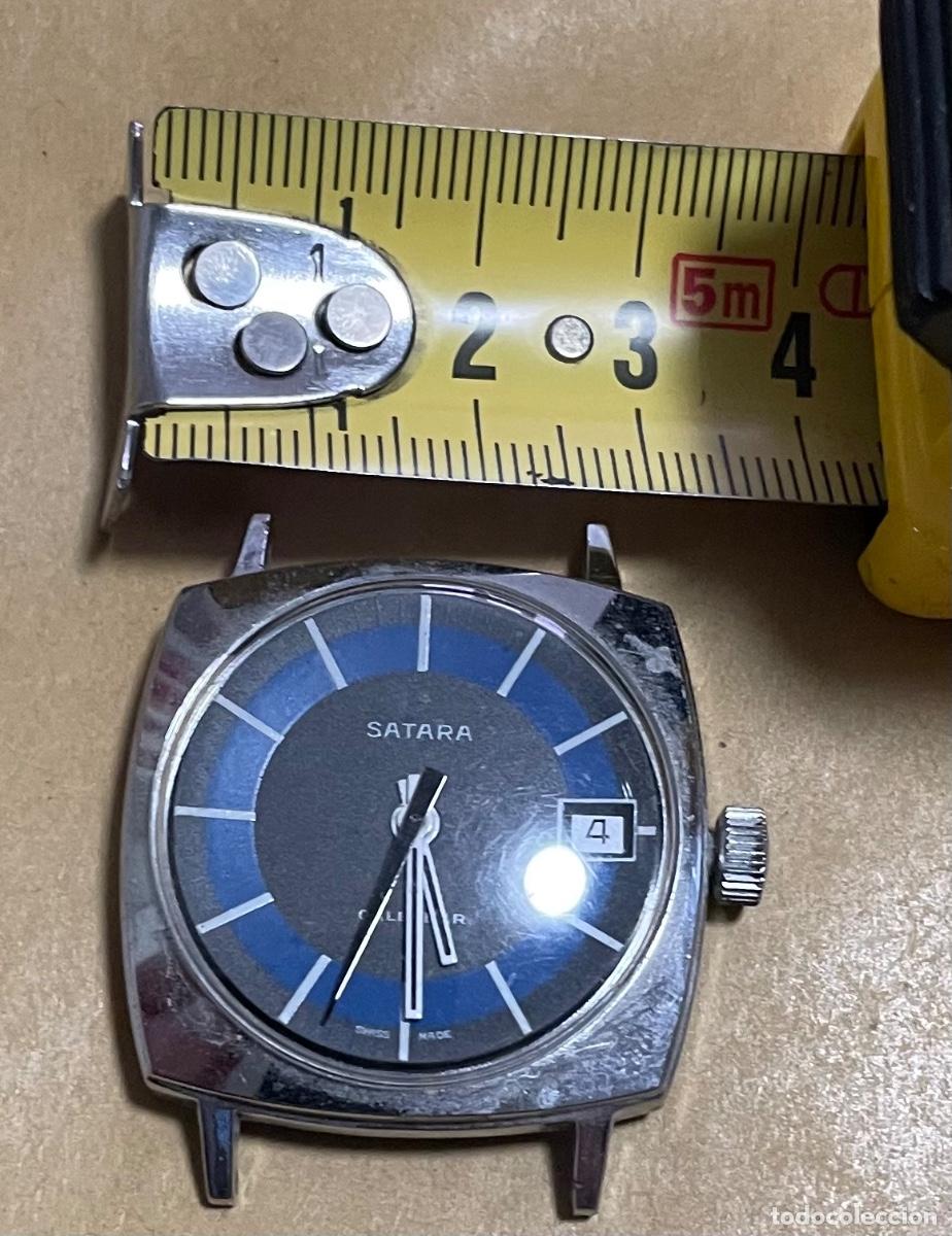 Relojes: RELOJ CUERDA VINTAGE SATARA, FUNCIONANDO - Foto 5