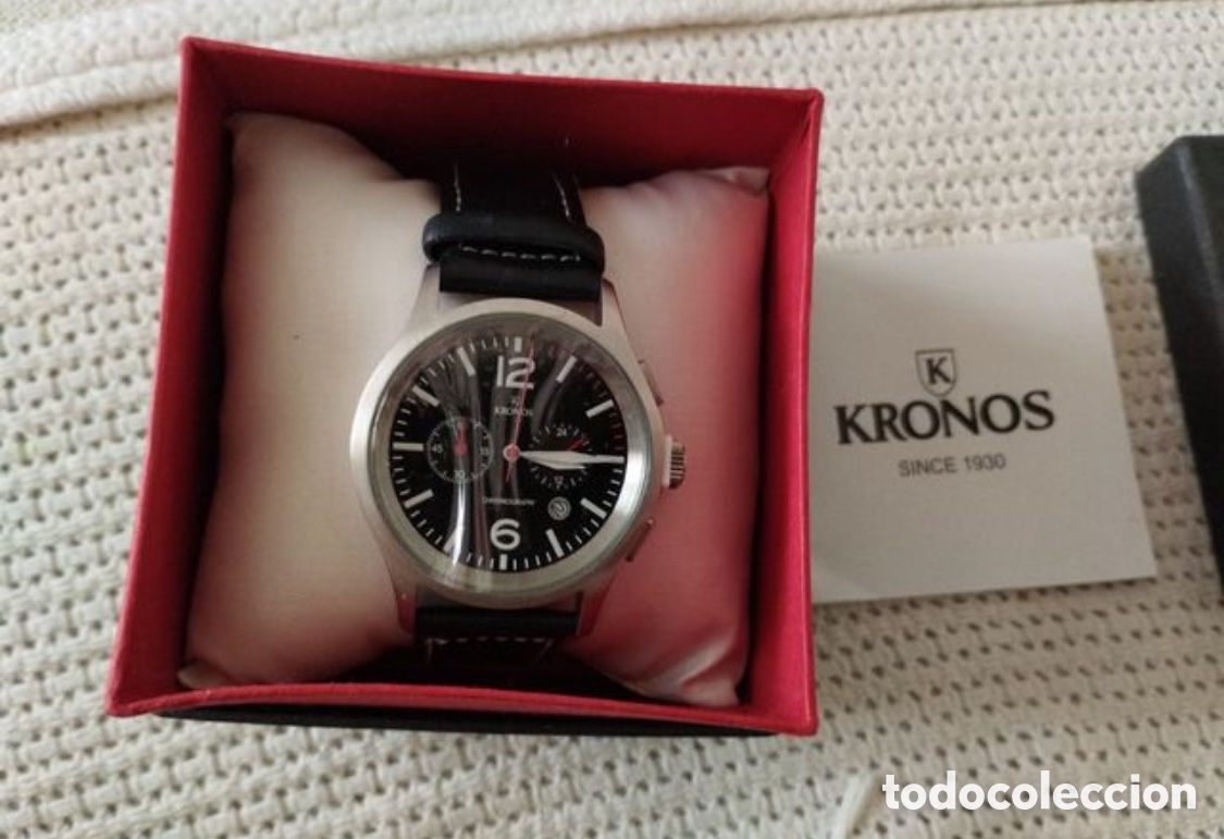 Relojes: Reloj Kronos Cron&oacute;grafo. - Foto 1
