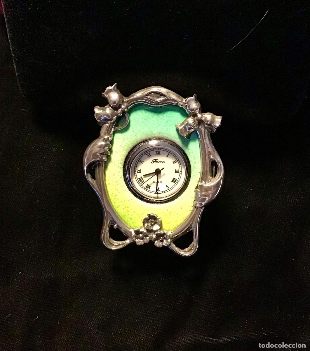 Relojes: Reloj de plata 925 y esmalte. Marca Farco - Foto 3