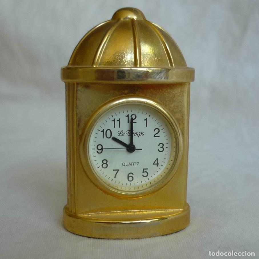 Relojes: Reloj de bronce en miniatura funcionando - Foto 1