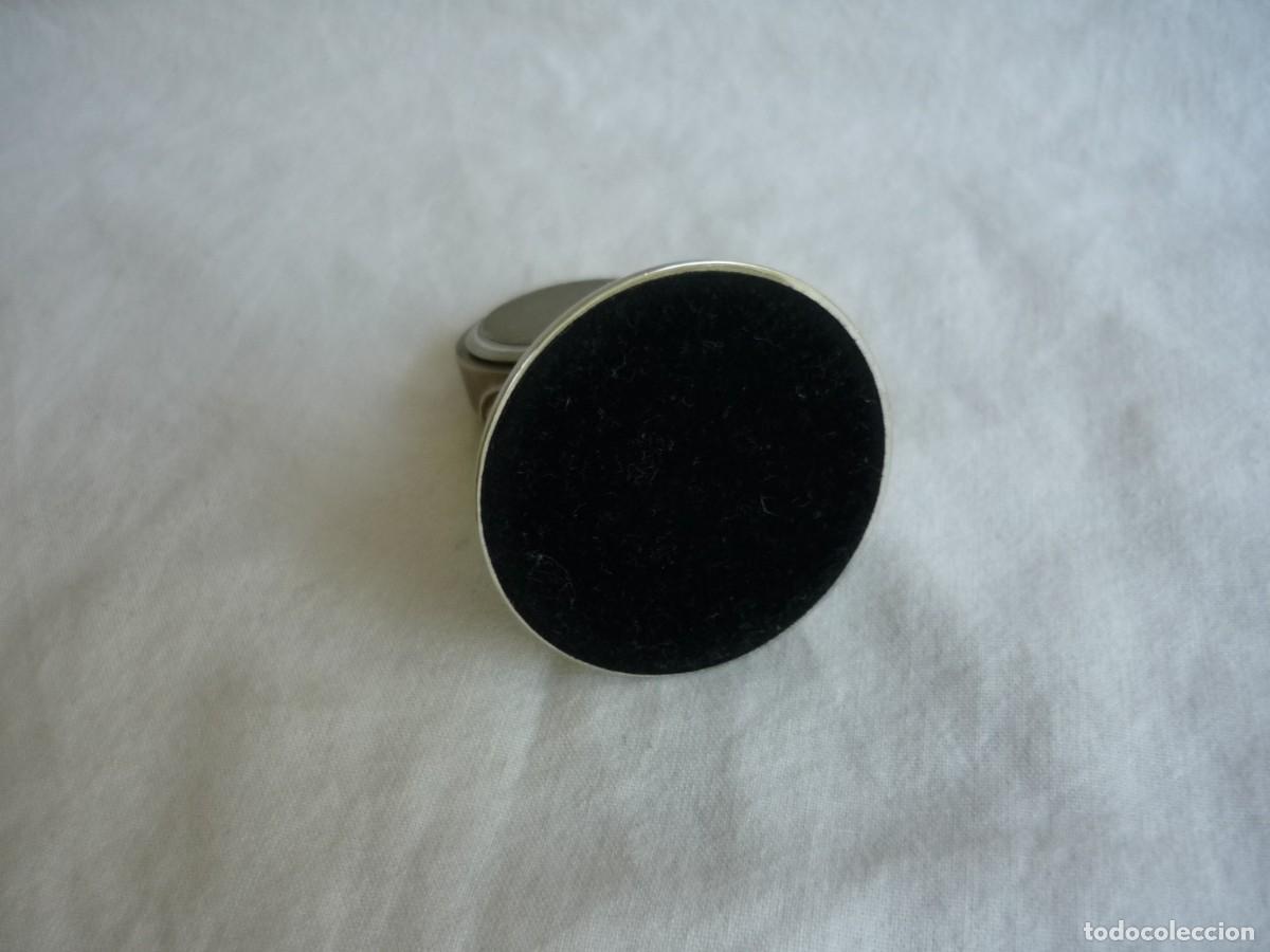 Relojes: Reloj de metal plateado en miniatura funcionando - Foto 6