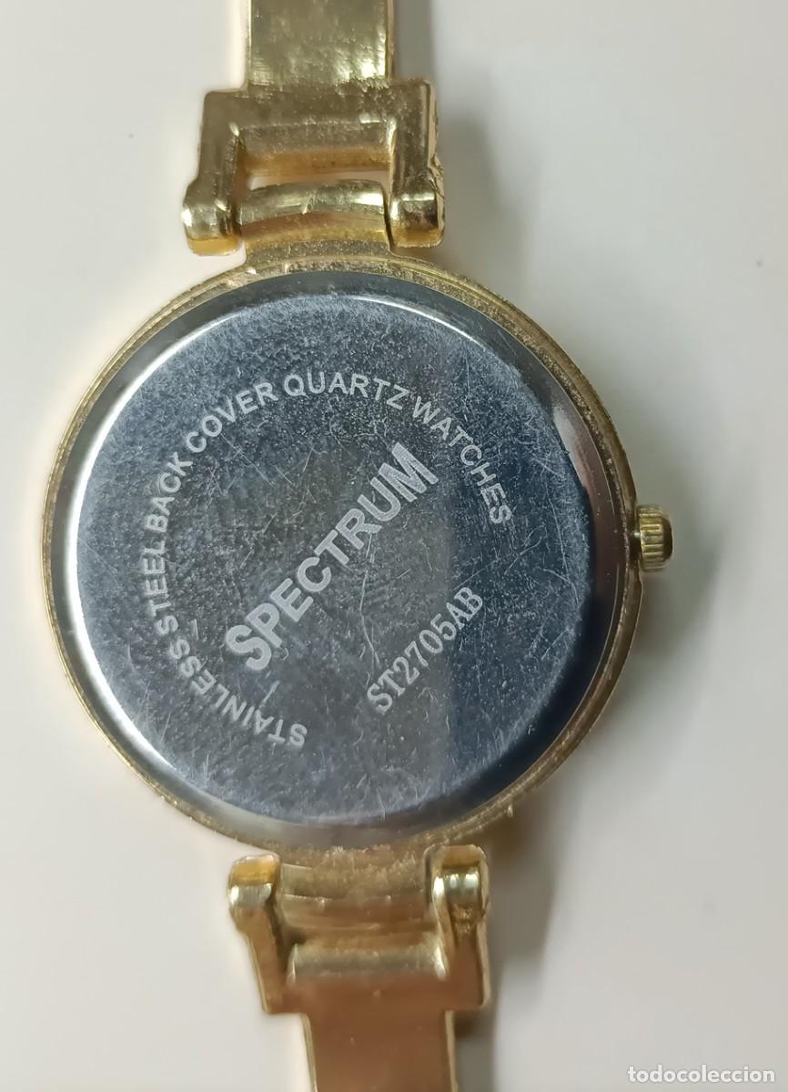 Relojes: Relojeria, reloj a pilas Spectrum - funciona bien - Foto 4