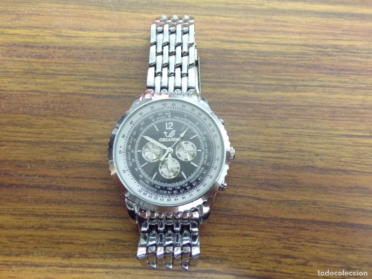 Relojes: ESTAMOS LIQUIDANDO. RELOJ ORLANDO CROMADO - Foto 1