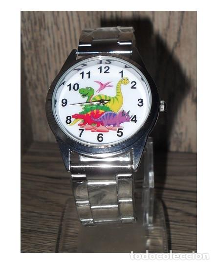 Relojes: Reloj Dinosaurio (correa de metal) - Foto 1