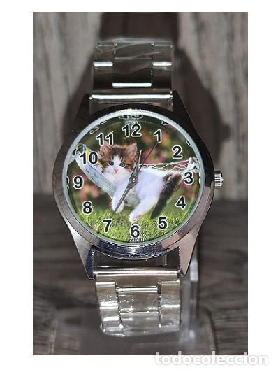 Relojes: Reloj Gato (correa de metal) - Foto 1