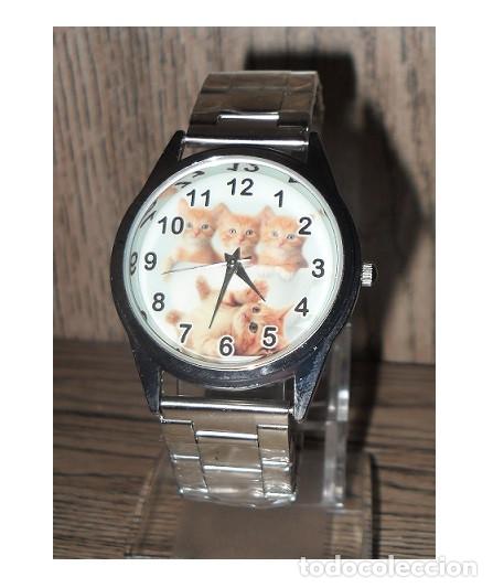 Relojes: Reloj Gatos (correa de metal) - Foto 1