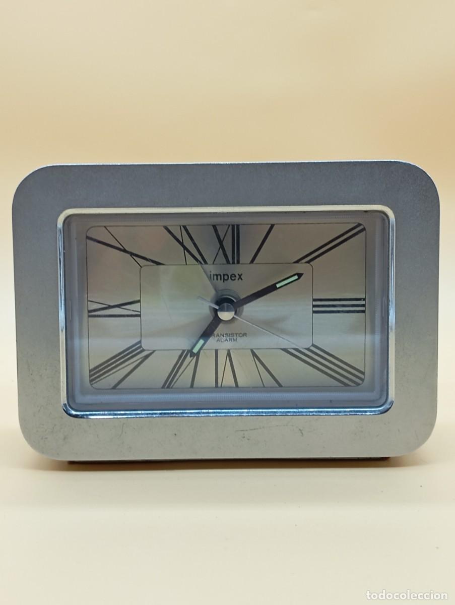 Relojes: RELOJ DESPERTADOR IMPEX, FUNCIONANDO - Foto 1