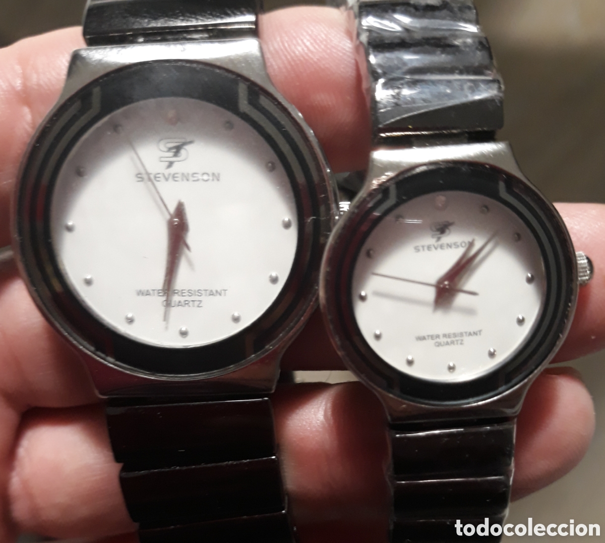 Relojes: Pareja de relojes de pulsera Stevenson - Foto 4