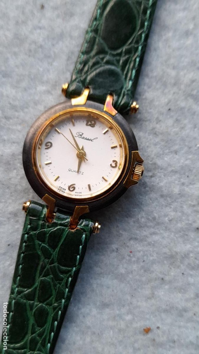 Relojes: Reloj Marca Bassel de Cuarzo para Dama. Funcionando. - Foto 3