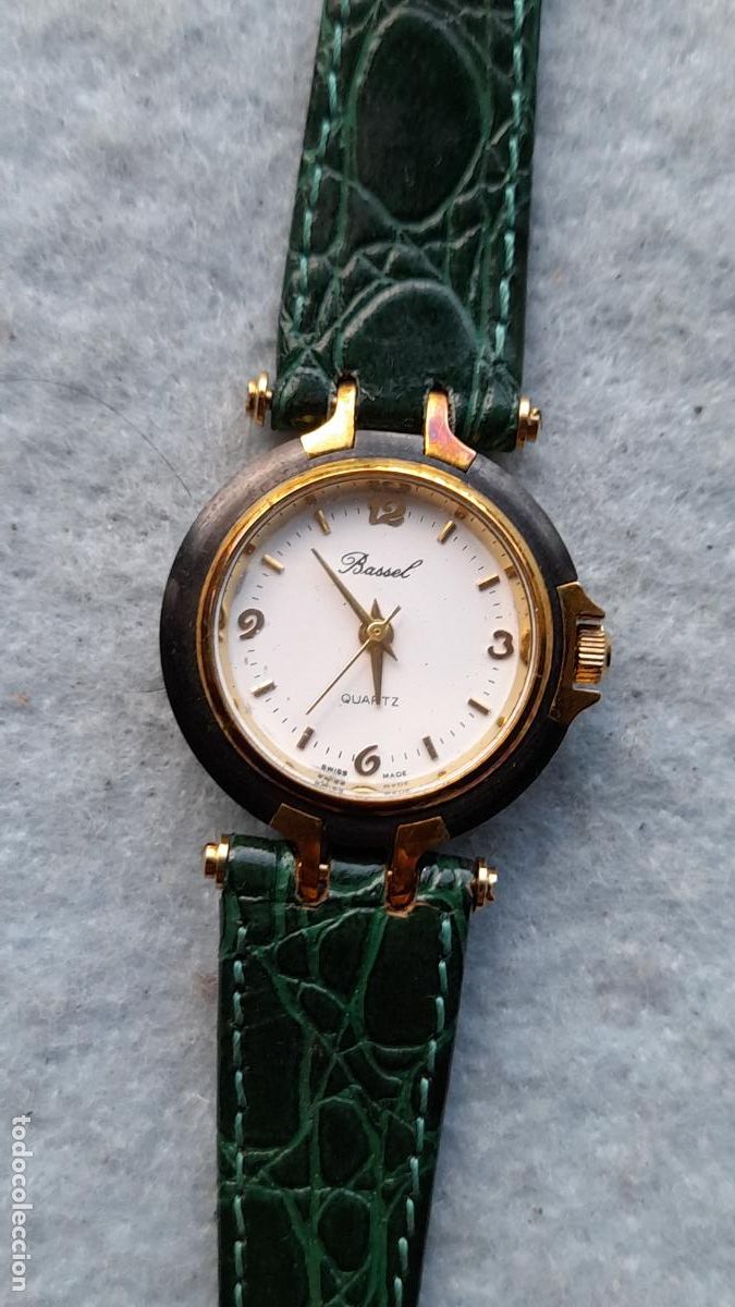 Relojes: Reloj Marca Bassel de Cuarzo para Dama. Funcionando. - Foto 8