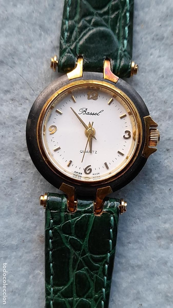 Relojes: Reloj Marca Bassel de Cuarzo para Dama. Funcionando. - Foto 9