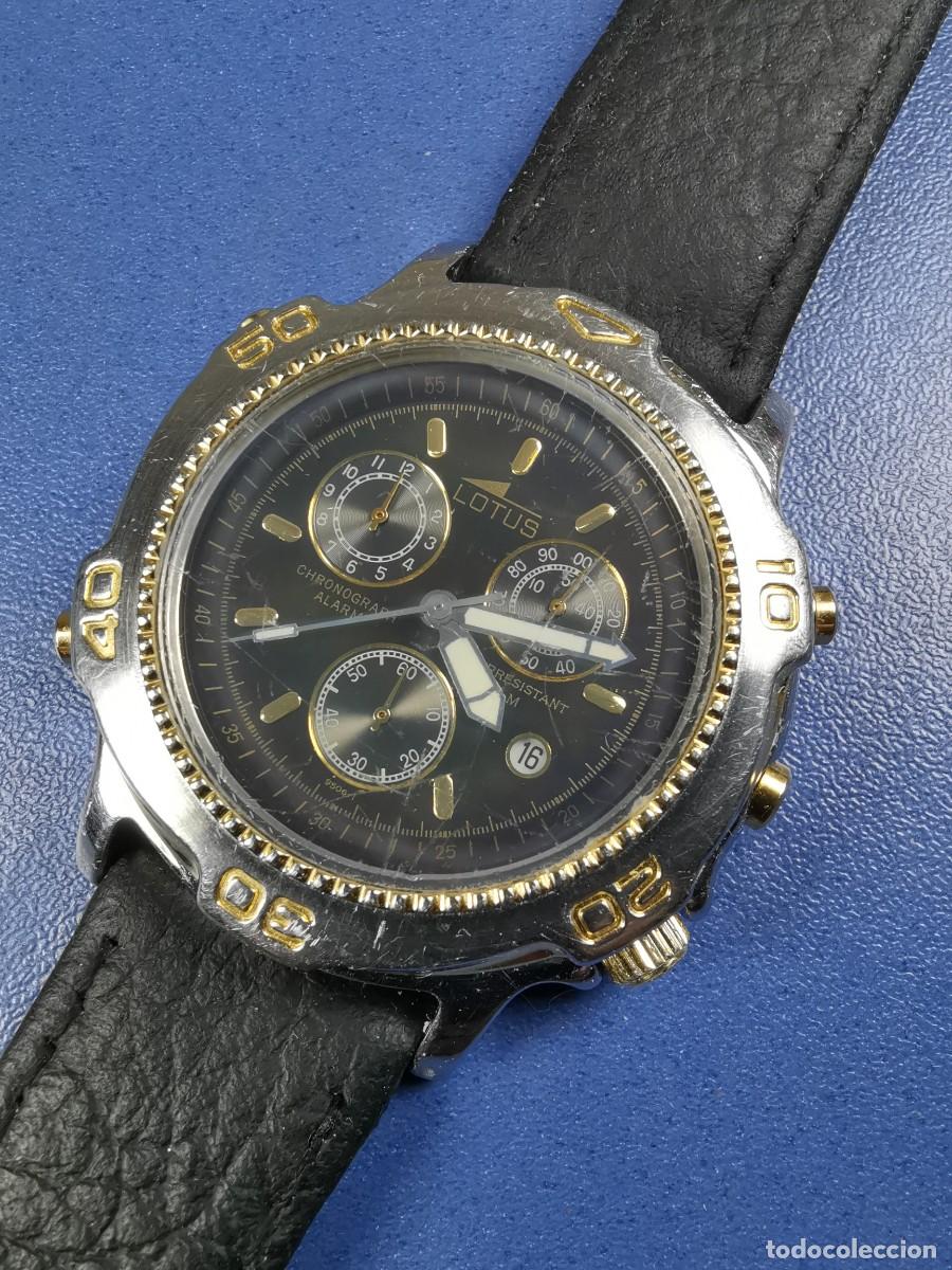 Relojes: LOTUS CHRONOGRAPH ALARM 9506-FUNCIONANDO - Foto 2