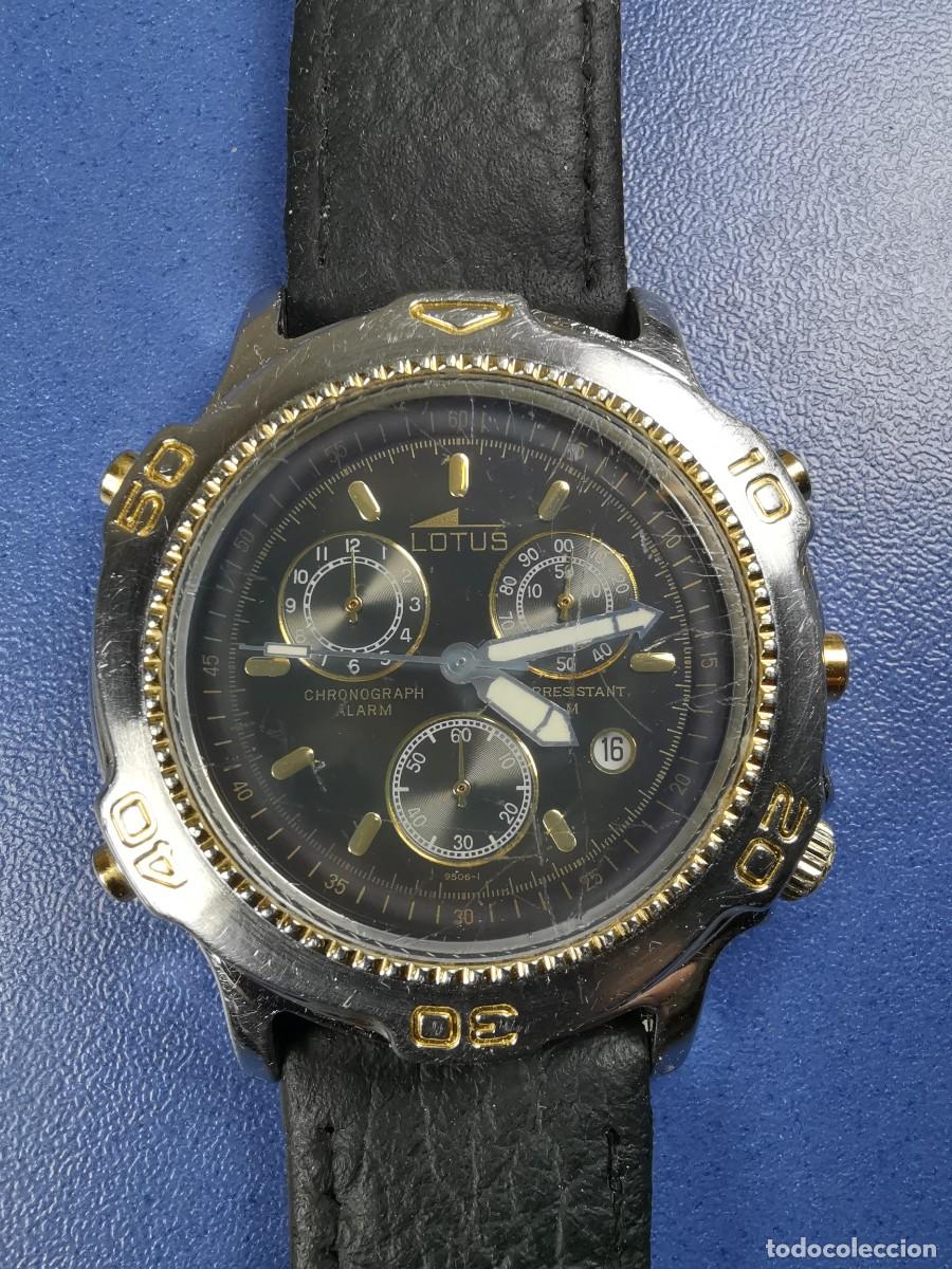 Relojes: LOTUS CHRONOGRAPH ALARM 9506-FUNCIONANDO - Foto 3