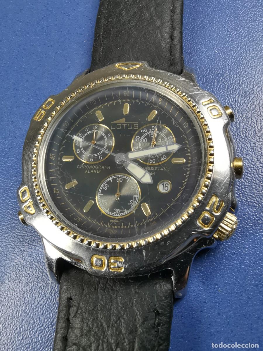 Relojes: LOTUS CHRONOGRAPH ALARM 9506-FUNCIONANDO - Foto 4