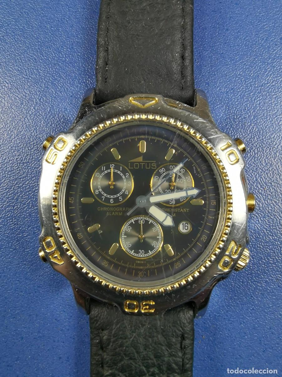Relojes: LOTUS CHRONOGRAPH ALARM 9506-FUNCIONANDO - Foto 7