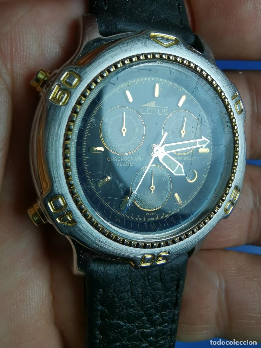 Relojes: LOTUS CHRONOGRAPH ALARM 9506-FUNCIONANDO - Foto 13
