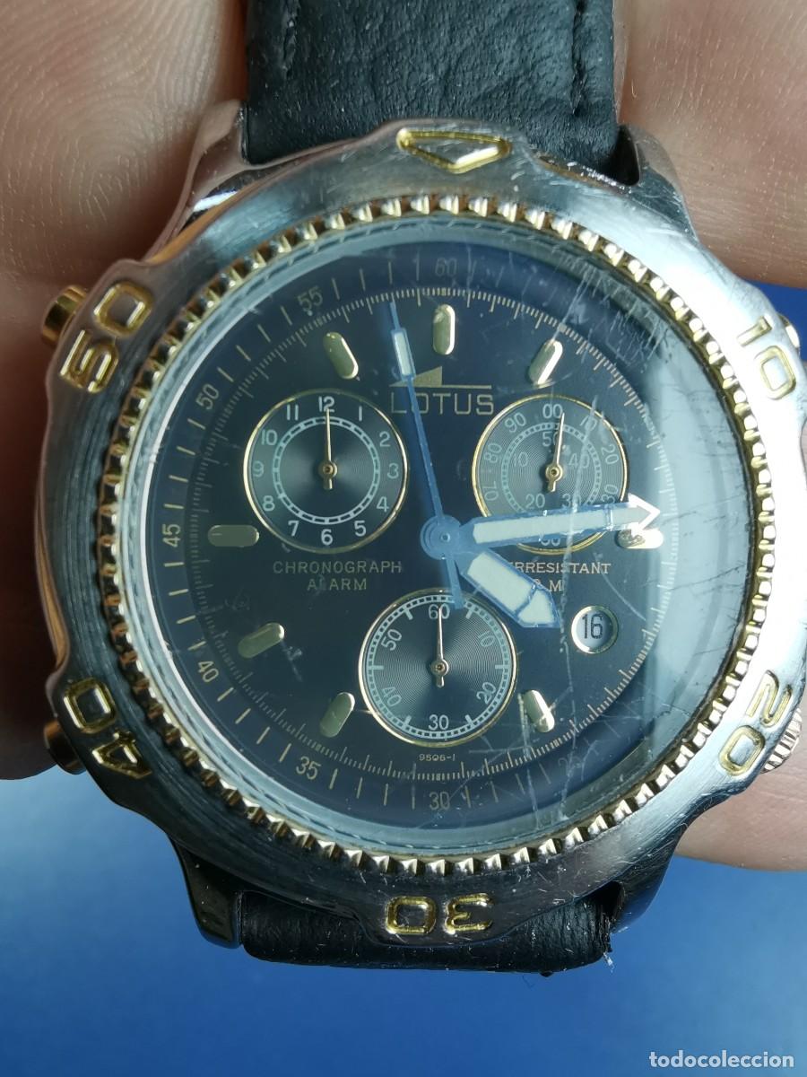 Relojes: LOTUS CHRONOGRAPH ALARM 9506-FUNCIONANDO - Foto 17
