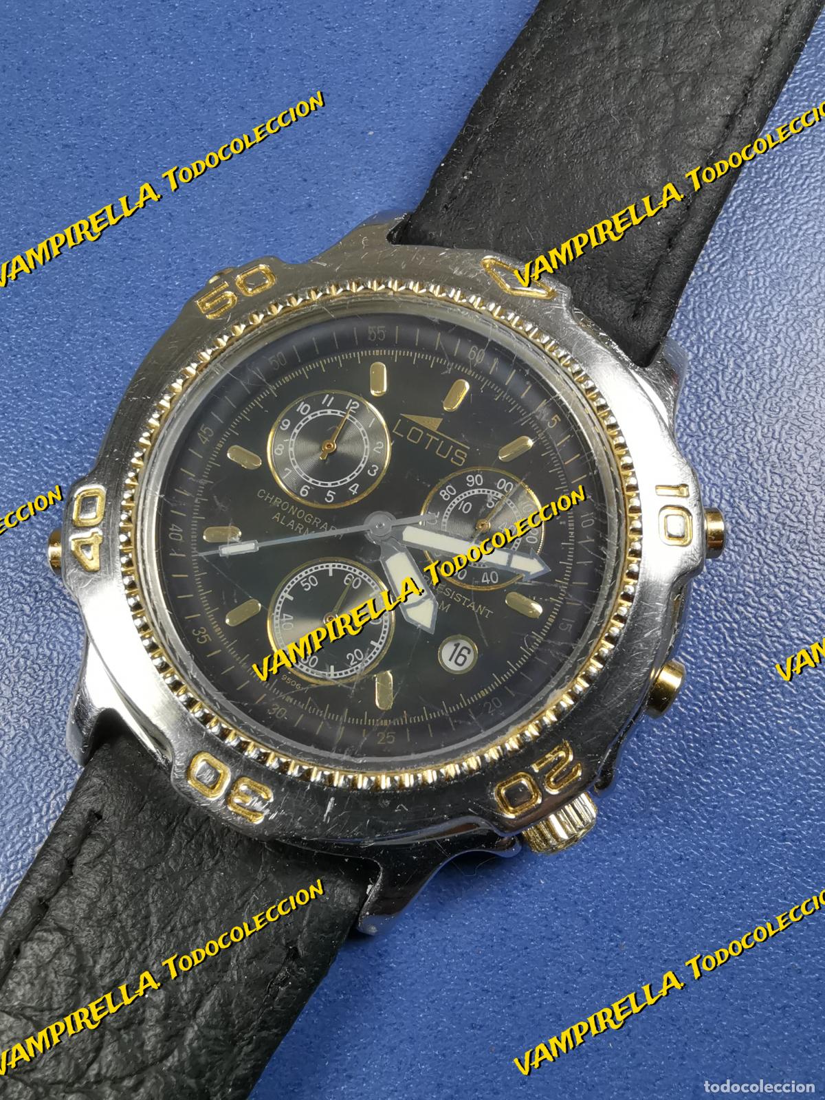 Relojes: LOTUS CHRONOGRAPH ALARM 9506-FUNCIONANDO - Foto 1