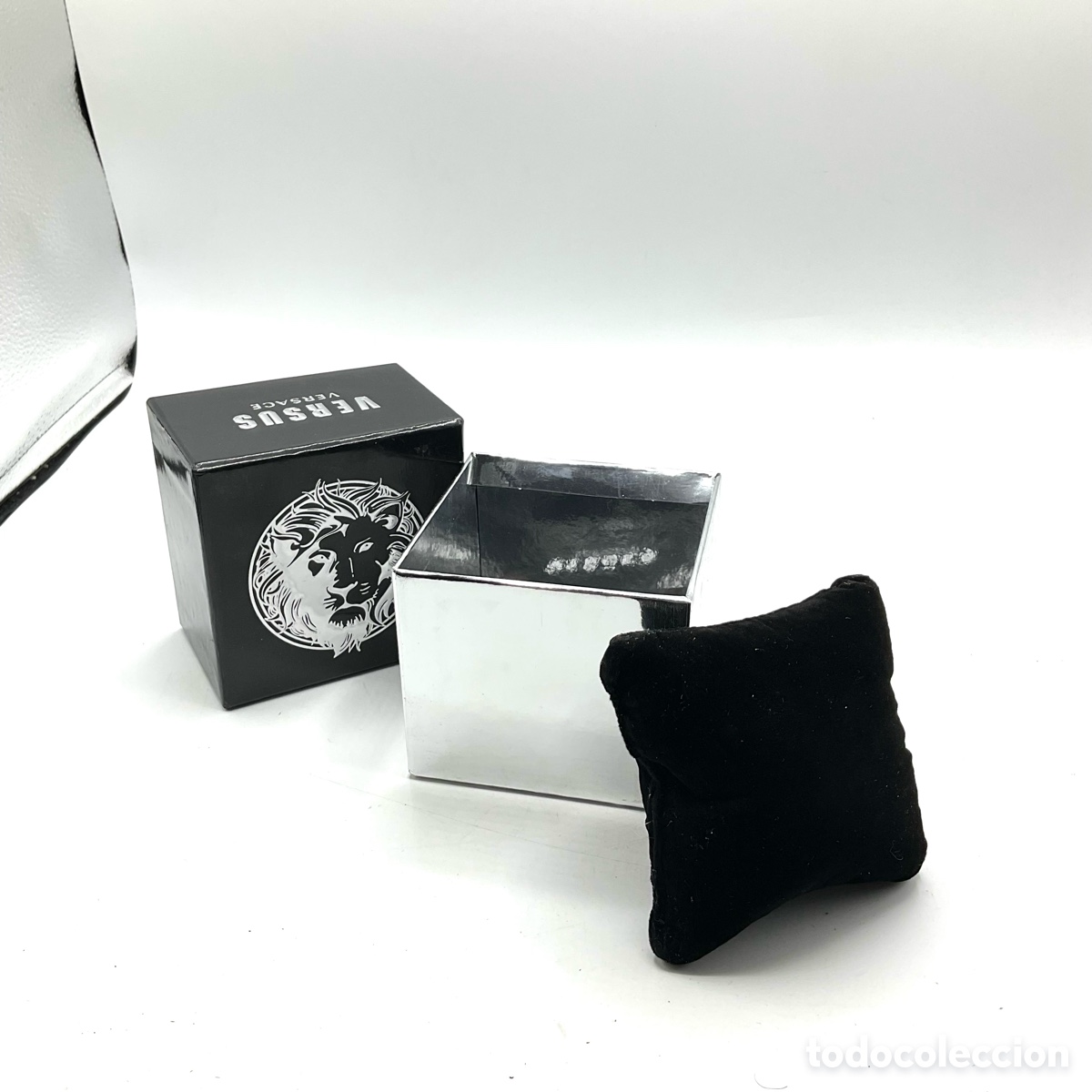 Relojes: VERSACE Caja De Reloj Vac&iacute;a con documentos / Empty Watch Box &rdquo;&rdquo; - Foto 3