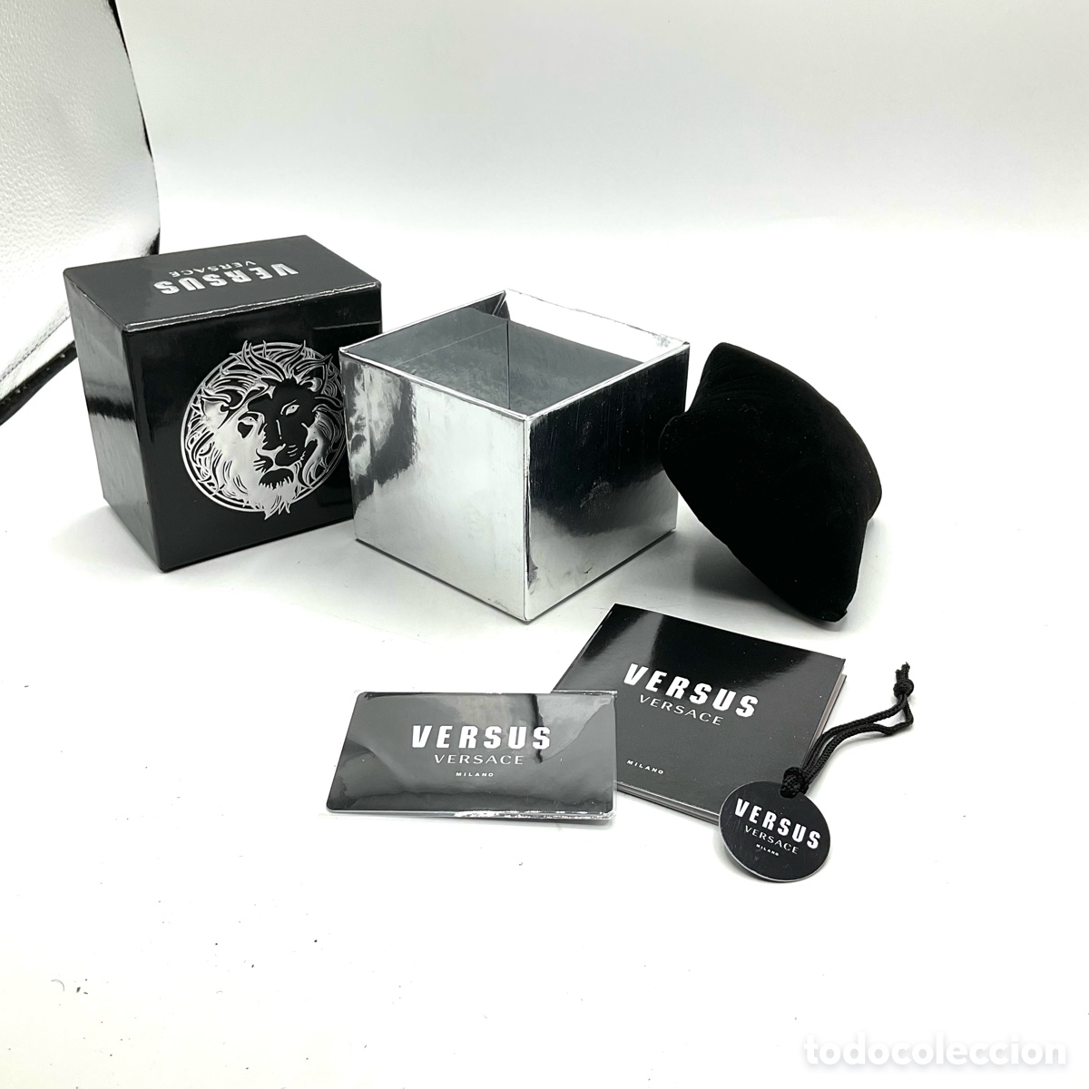 Relojes: VERSACE Caja De Reloj Vac&iacute;a con documentos / Empty Watch Box &rdquo;&rdquo; - Foto 1