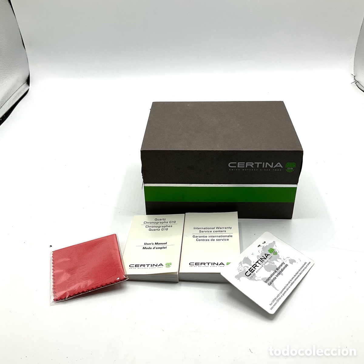 Relojes: CERTINA Caja De Reloj Vac&iacute;a con documentos / Empty Watch Box &rdquo;&rdquo; - Foto 2