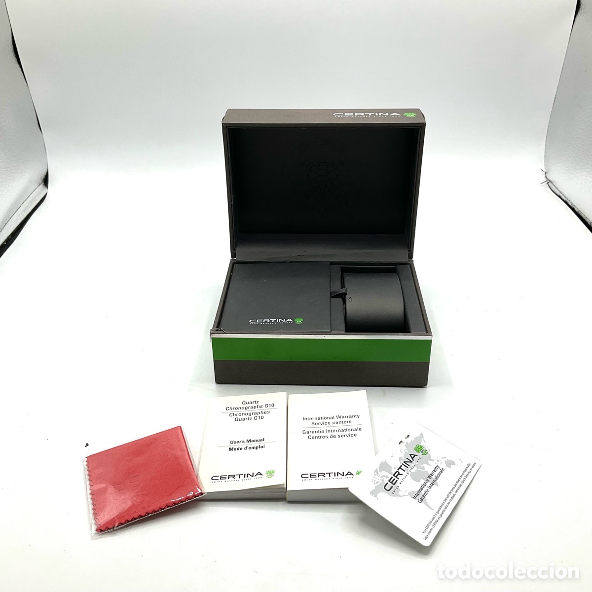 Relojes: CERTINA Caja De Reloj Vac&iacute;a con documentos / Empty Watch Box &rdquo;&rdquo; - Foto 1