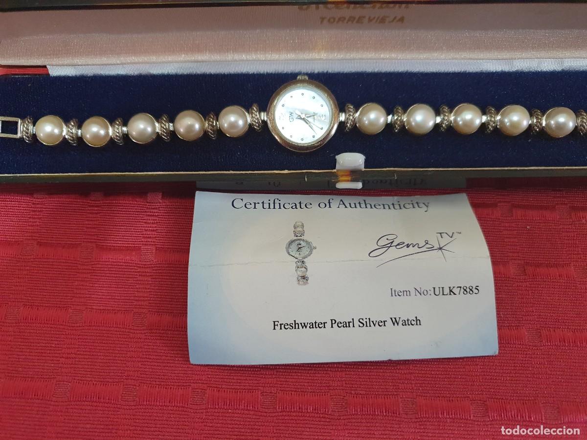 Relojes: Reloj de pulsera se&ntilde;ora plata de ley - Foto 2